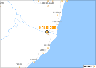 map of K\