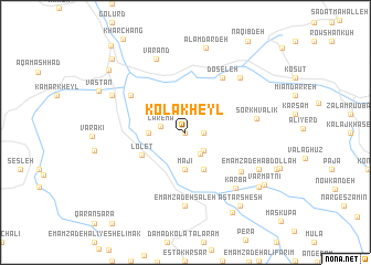 map of Kolā Kheyl