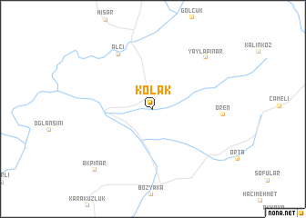 map of Kolak