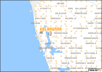 map of Kolamunna