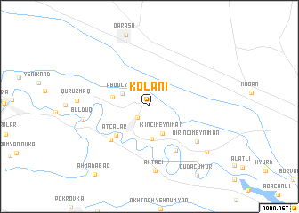 map of Kolanı