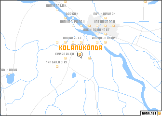 map of Kolanukonda