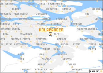 map of Kolarängen