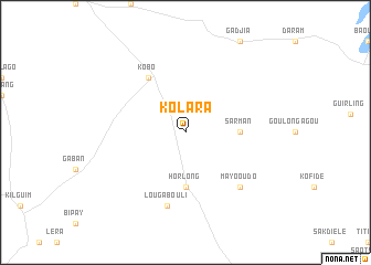 map of Kolara