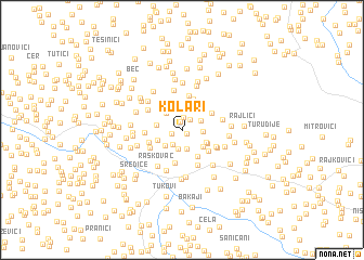 map of Kolari