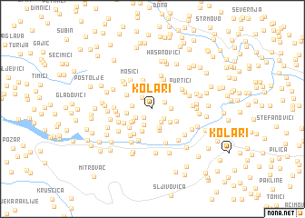 map of Kolari