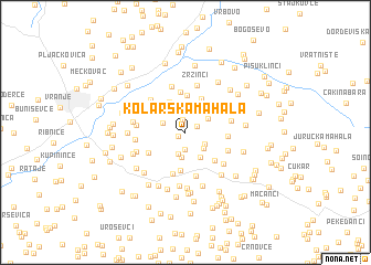 map of Kolarska Mahala