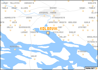 map of Kolarvik