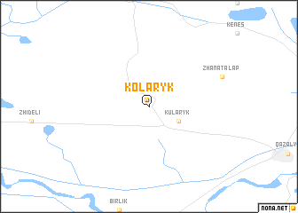 map of Kolʼaryk
