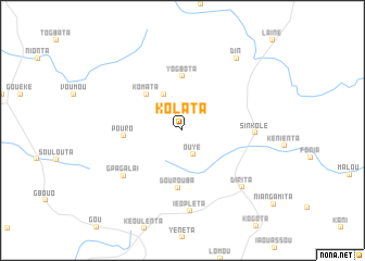 map of Kolata