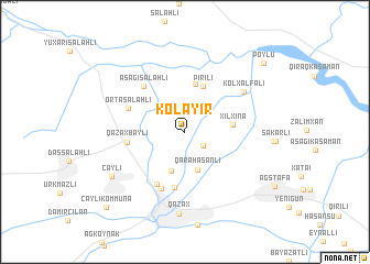 map of Kolayır