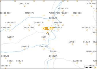 map of Kolay