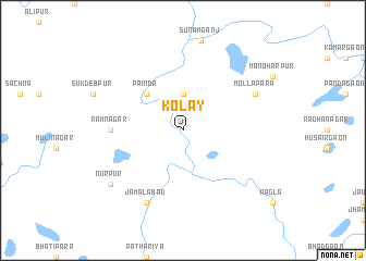 map of Kolāy