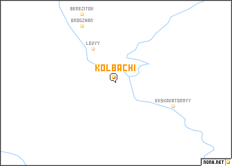 map of Kolbachi