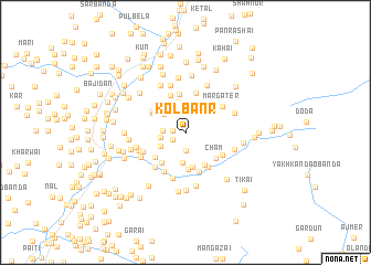 map of Kolbanr