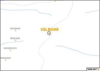 map of Kolbikha