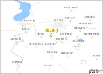 map of Kolbin