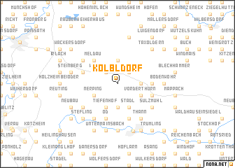 map of Kölbldorf