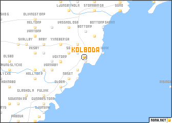 map of Kolboda