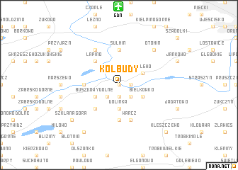 map of Kolbudy