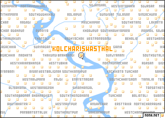 map of Kolchari Swasthal