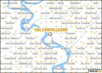 map of Kolchar Nijgrām