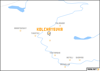 map of Kolchayevka