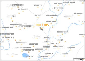 map of Kolchís