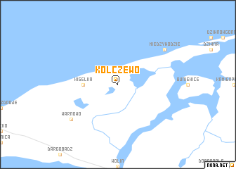 map of Kołczewo