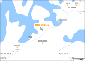 map of Koldaga