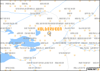 map of Kolderveen