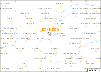 map of Koldkåd