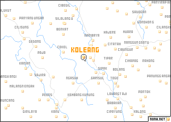 map of Koleang