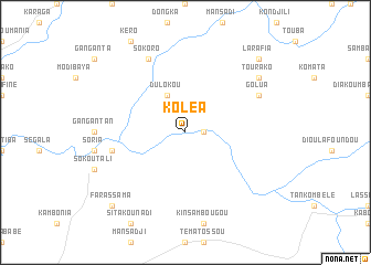 map of Koléa