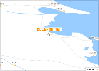 map of Kolehmainen