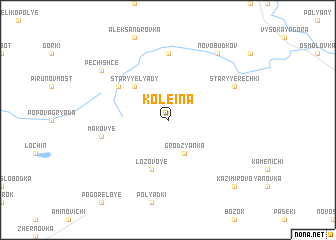 map of Koleina