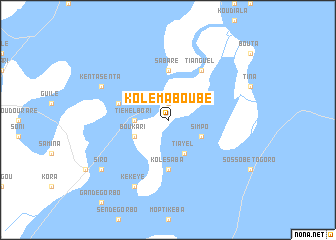 map of Kolé Maboubé