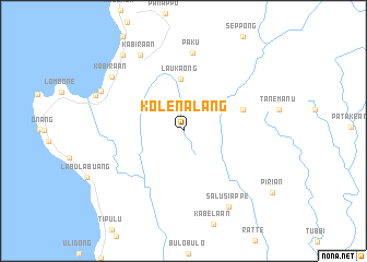 map of Kolenalang