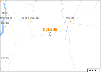 map of Koléré