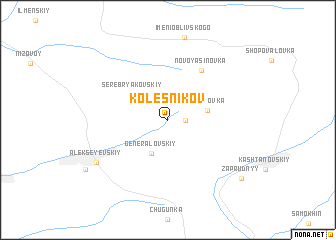 map of Kolesnikov