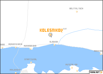 map of Kolesnikov