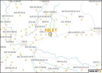 map of Kolet