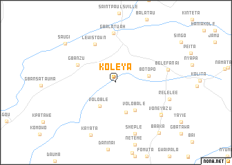 map of Koleya