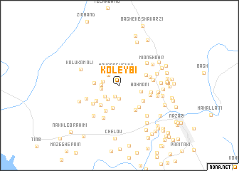 map of Koleybī