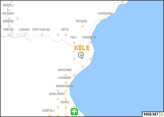 map of Ko-le