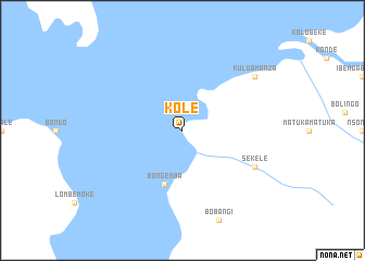 map of Kole