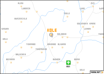 map of Kole