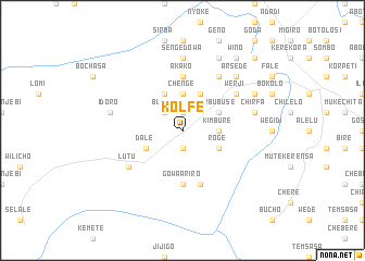 map of Kolfē