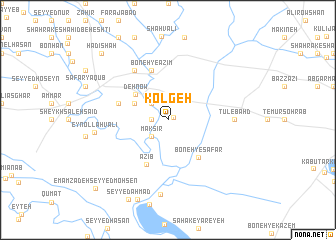 map of Kolgeh