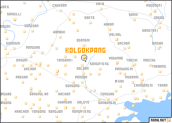 map of Kolgokpang